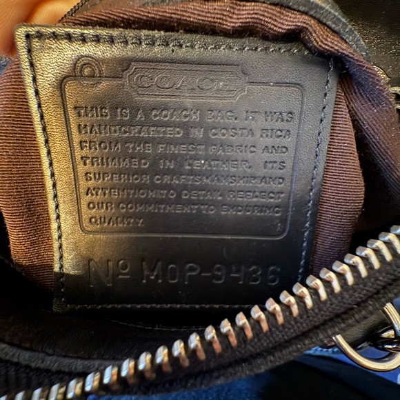 Vintage Coach Legacy Zip Satchel | Bonnie Cashin | 9436 | Costa Rica 2000 | GUC - Picture 13 of 16